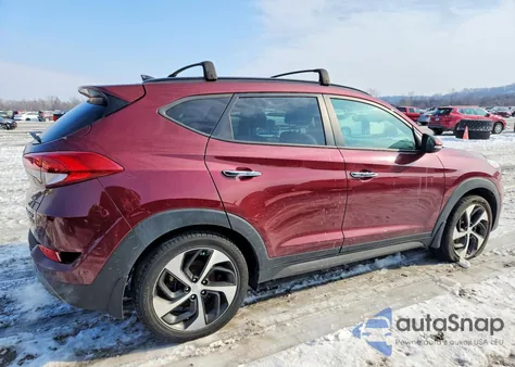 2016 Hyundai Tucson Limited from USA, damaged, VIN KM8J3CA28GU224807